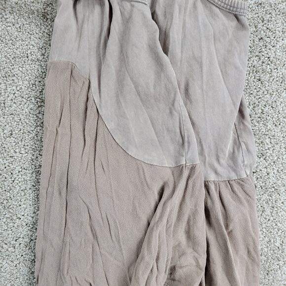 Altar'd State Flowy Tank Top Womens S Pink Stretch Ruffled Adjustable Tie Straps - Picture 8 of 12